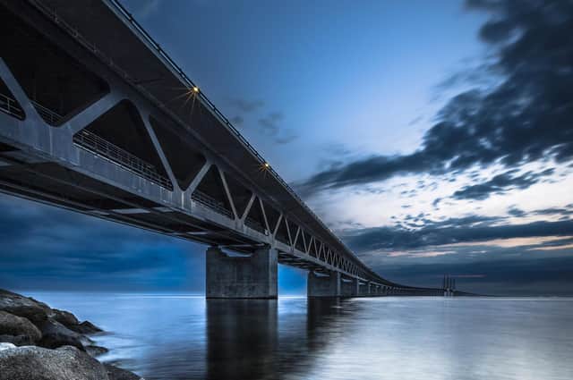 The Oresund bridge between Denmark and Sweden could be a model for a Scotland-Northern Ireland link. Picture: Daniel Kreher/imageBROKER/Shutterstock