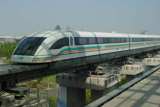 The prospect of a room temperature superconductor could pave the way for widespread maglev train networks. Picture: Creative Commons