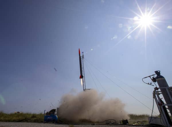 Gravitis space port first commercial rocket launch 
Historic first for UK as commercial rocket launch takes place in Outer Hebrides

A historic UK first has taken place in the Outer Hebrides today (Thursday) with a unique commercial rocket launch conducted by a wholly-owned British company and a Scottish spaceport team.

Spaceport 1 joined forces with East Anglian firm Gravitilab Aerospace Services on the launch of flight test vehicle 'ADA', named after Ada Lovelace, the 19th century English mathematician who is considered the world's first computer programmer.

ADA took off from Benbecula Airport marking a successful launch for Spaceport 1, the consortium led by Comhairle nan Eilean Siar (Western Isles Council), which aims to open at Scolpaig, North Uist, in 2022. From this base, commercial sub-orbital space launches will begin to take place from within the UK.

The landmark moment represents the first success for this unique commercial partnership between Spaceport 1 and Gravitilab, providing proper physical evidence of how companies can work together commercially under the new Government space framework to deliver a successful rocket launch from the UK.

It is a significant step in the history of Gravitilab, which aims to make space more accessible by providing reliable and affordable microgravity research and testing services. ADA is the company's first rocket designed to offer this, and the sub-orbital launch at Benbecula Airport is part of the company's ongoing development programme.

It also comes just weeks after the Government's new framework to regulate the space industry came into force. This framework has the potential to thrust Scotland and the UK into the global forefront of the growing space sector making spaceport developments and space launches a reality.

For Spaceport 1, this offers the opportunity to become a working, viable commercial spaceport, as it looks to complete its site by 2022, with full commercial operations commencing in the same year