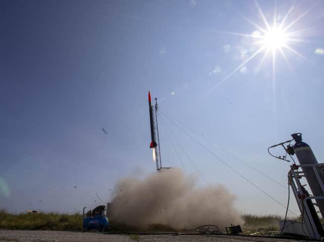 Gravitis space port first commercial rocket launch
Historic first for UK as commercial rocket launch takes place in Outer Hebrides
A historic UK first has taken place in the Outer Hebrides today (Thursday) with a unique commercial rocket launch conducted by a wholly-owned British company and a Scottish spaceport team.
Spaceport 1 joined forces with East Anglian firm Gravitilab Aerospace Services on the launch of flight test vehicle 'ADA', named after Ada Lovelace, the 19th century English mathematician who is considered the world's first computer programmer.
ADA took off from Benbecula Airport marking a successful launch for Spaceport 1, the consortium led by Comhairle nan Eilean Siar (Western Isles Council), which aims to open at Scolpaig, North Uist, in 2022. From this base, commercial sub-orbital space launches will begin to take place from within the UK.
The landmark moment represents the first success for this unique commercial partnership between Spaceport 1 and Gravitilab, providing proper physical evidence of how companies can work together commercially under the new Government space framework to deliver a successful rocket launch from the UK.
It is a significant step in the history of Gravitilab, which aims to make space more accessible by providing reliable and affordable microgravity research and testing services. ADA is the company's first rocket designed to offer this, and the sub-orbital launch at Benbecula Airport is part of the company's ongoing development programme.
It also comes just weeks after the Government's new framework to regulate the space industry came into force. This framework has the potential to thrust Scotland and the UK into the global forefront of the growing space sector making spaceport developments and space launches a reality.
For Spaceport 1, this offers the opportunity to become a working, viable commercial spaceport, as it looks to complete its site by 2022, with full commercial operations commencing in the same year