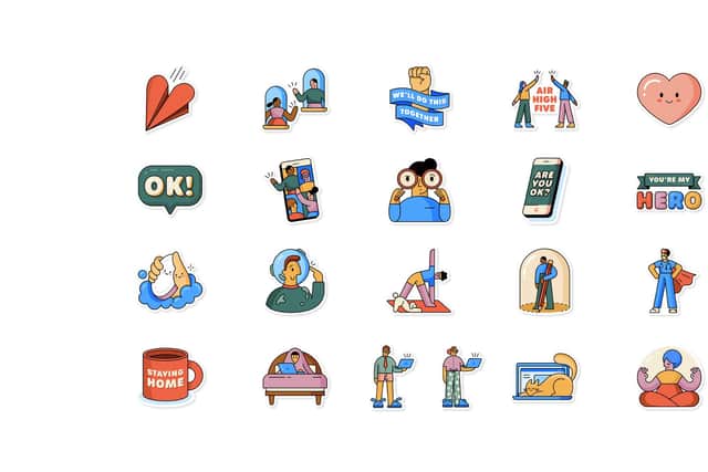 Are you going to download the new stickers? (Photo: WhatsApp)