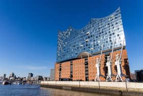The Euro 2024 draw takes place at the Elbphilharmonie concert hall in Hamburg.