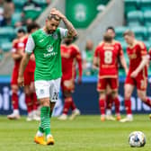 Hibs were easily swatted aside by Aberdeen at Easter Road.