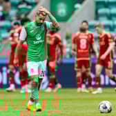 Hibs were easily swatted aside by Aberdeen at Easter Road.