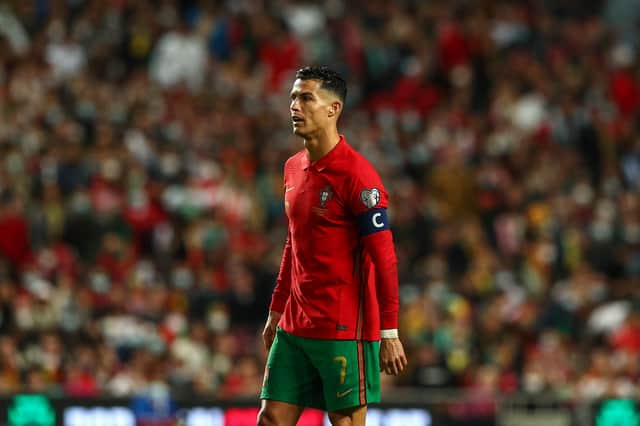 Cristiano Ronaldo is in danger of missing the World Cup.