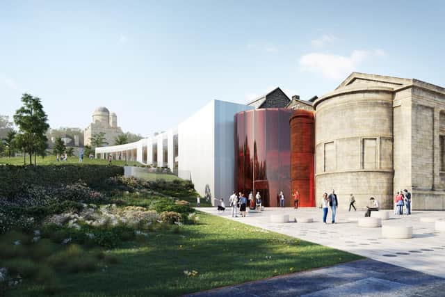 The revamped and extended Paisley Museum is expected to open to the public in 2024.