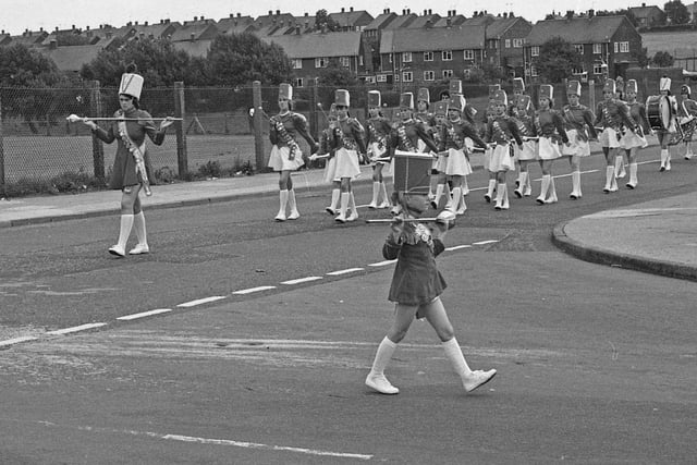The Thorney Close Carnival in August 1980.