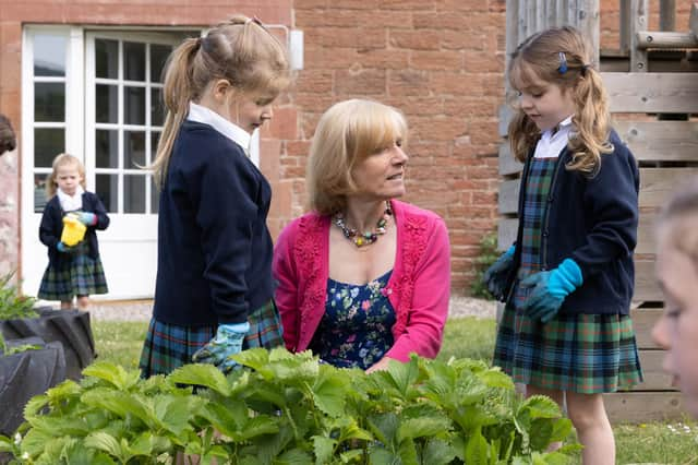 Nurturing young shoots at Kilgraston School. A good way of getting a feel for a place of learning is to talk to its staff and pupils