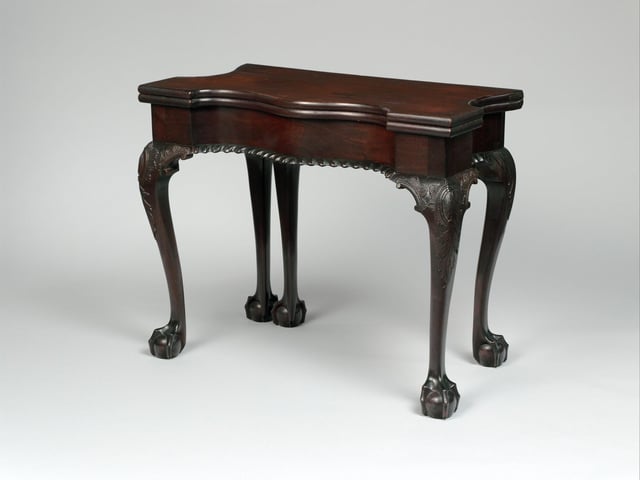 Card Table.
Cost: £2000