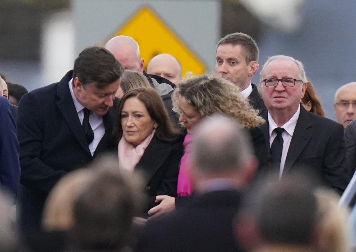 Residents line street for funeral of dad and youngest victim of Creeslough service station explosion
