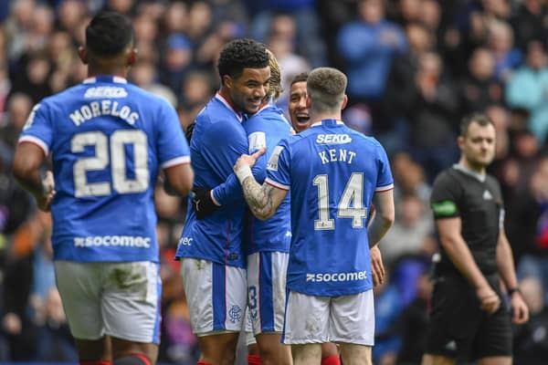 Rangers star Malik Tillman is ruled out for the rest of the season. (Photo by Rob Casey / SNS Group)