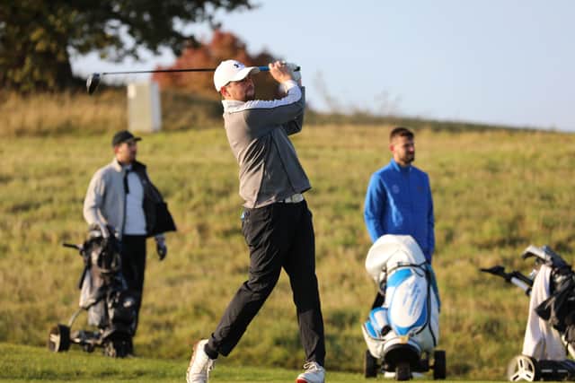 Bruntsfield Links amateur Stuart McLaren pictured in action during last week's PGA EuroPro Tour Qualifying School final at Studley Wood in Oxfordshire. Picture: Matt Lynch/PGA EuroPro Tour