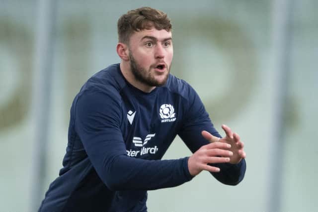 Ollie Smith will step in for the injured Stuart Hogg at full-back against Italy. (Photo by Ross MacDonald / SNS Group)