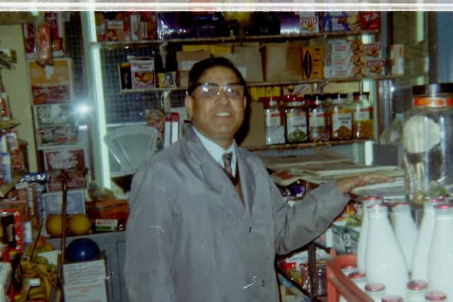 Fateh Ali, who went on to own a grocery shop in Glasgow after his travelling salesman days. PIC: Tariq Ali/Contributed.