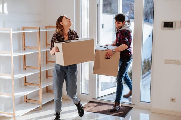 ​Moving in day – but Scots pay a ten per cent tax on properties valued at over £325,001 (Picture: stock.adobe.com)
