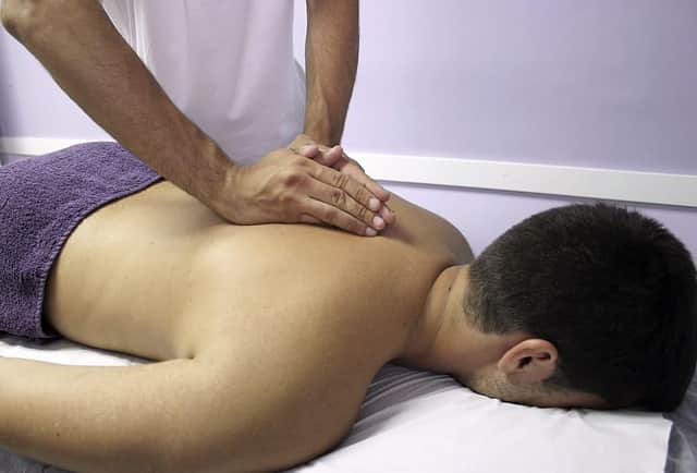 Sports massage therapists have been able to resume work since lockdown.