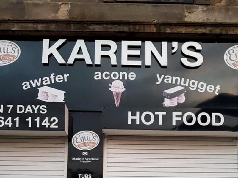 If you know, you know... The name of this Glaswegian restaurant is a witty pun for how Scots can say: "I'm away for an (icecream) cone, you nugget!" With the last word being slang for a stupid person.