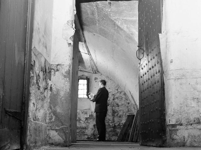 A photograph of the interior of Craigcrook Castle taken in July 1967.