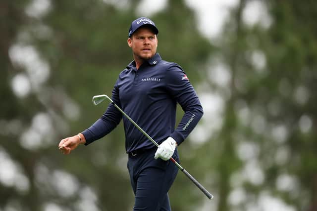 2016 winner Danny Willett pictured during the first round of the 2024 Masters Tournament. Picture: Andrew Redington/Getty Images.