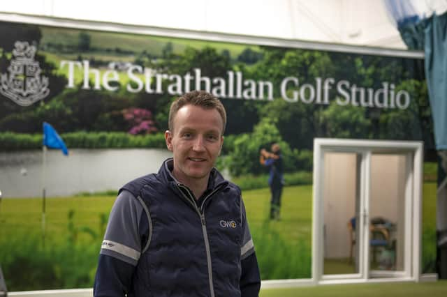 PGA Pro Gregor Wright is excited about the addition of the Strathallan Golf Studio at the Perthshire school.