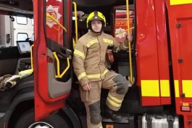 Barry Martin's wife described him as a remarkable man who was exhilarated to be a firefighter. 