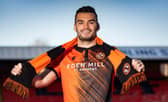 New Dundee Utd signing Tony Watt is unveiled at Tannadice on January 17, 2022, in Dundee, Scotland.  (Photo by Mark Scates / SNS Group)