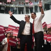Prime Minister Sir Keir Starmer and Scottish Labour leader Anas Sarwar