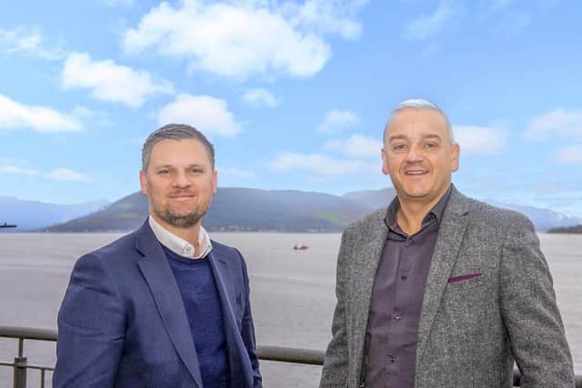 Andrew Bowman on the left and Marco Rebecchi on the right