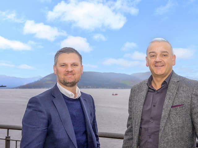 Andrew Bowman on the left and Marco Rebecchi on the right