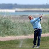 Connor Wilson during his match against Mark Power in the R&A Amateur Championship at Nairn. Picture: David Cannon/R&A/R&A via Getty Images.