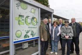 Councillor John Crawley (Chair of Nestrans and chair of Aberdeenshire Council’s Infrastructure Services Committee), Alex Bray (Stakeholder Liaison Manager, CrossCountry), Councillor Wendy Agnew (chair of the Aberdeenshire Council’s Kincardine and Mearns Area Committee), Garry Clarke (Regional Driver Manager Scotland & NE, CrossCountry), Councillor Sarah Dickinson, and Councillor Alan Turner.