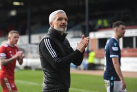 Aberdeen manager Jim Goodwin.  (Photo by Craig Foy / SNS Group)