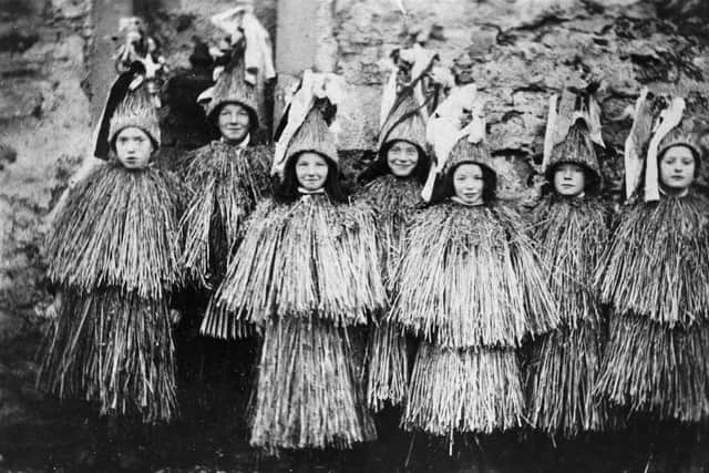 Skeklers on Shetland in 1909. PIC: Courtesy of Shetland Museum and Archives.