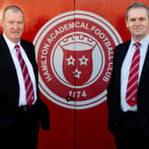 Allan Maitland (right) reckons league reconstruction is being done to save Hearts. Picture: SNS