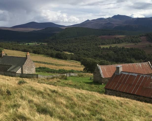 The settlement at Auchtavan is a rare survival of a traditional Highland clachan or fermtoun.