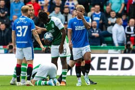 Kris Commons has hit out at Alfredo Morelos after the sending off against Hibs. (Photo by Ross Parker / SNS Group)