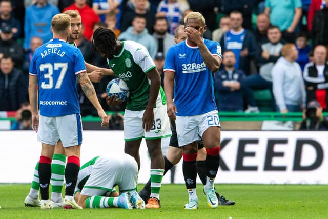 Kris Commons has hit out at Alfredo Morelos after the sending off against Hibs. (Photo by Ross Parker / SNS Group)