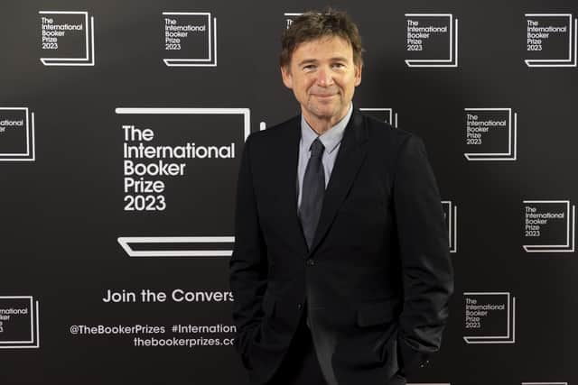 David Nicholls at the International Booker Prize 2023 winner ceremony at Sky Garden, London. Pic: David Parry/Shutterstock