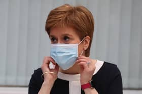 Scotland's First Minister Nicola Sturgeon (Photo by Andrew Milligan / POOL / AFP)
