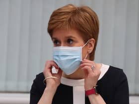Scotland's First Minister Nicola Sturgeon (Photo by Andrew Milligan / POOL / AFP)
