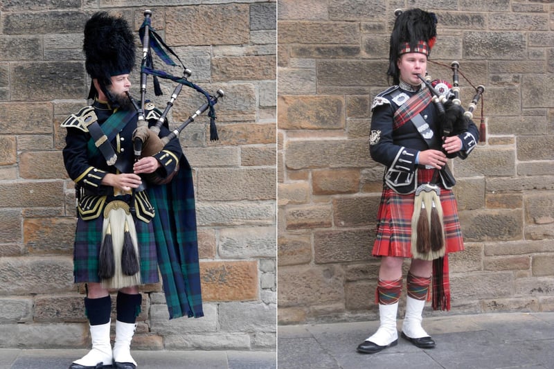 A common response from our readers was the Edinburgh bagpipers on the Royal Mile. Of course, this spans a lot of different musicians and so this mention is our way of paying homage to all the talented pipers keeping the musical heritage alive in central Edinburgh.