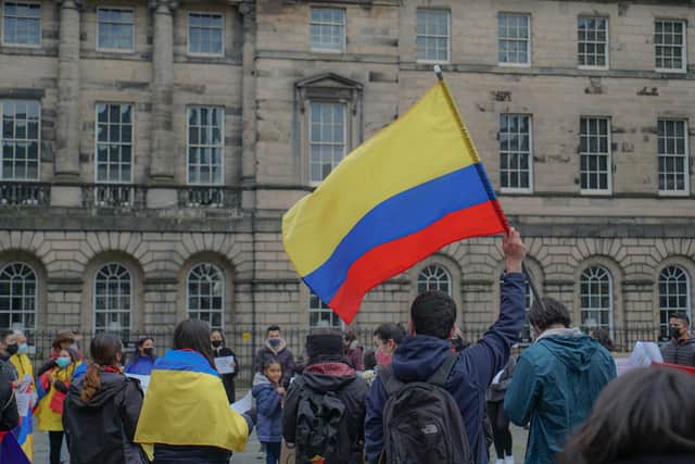 The Colombian government has come under severe pressure for their use of violence against protesters domestically.