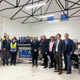 Ace Aquatec team and Stolt Ventures at Tay Vision Warehouse, Dundee