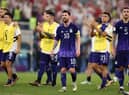 Lionel Messi and Argentina face Australia in the round of 16 at the World Cup. (Photo by Catherine Ivill/Getty Images)