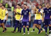 Lionel Messi and Argentina face Australia in the round of 16 at the World Cup. (Photo by Catherine Ivill/Getty Images)
