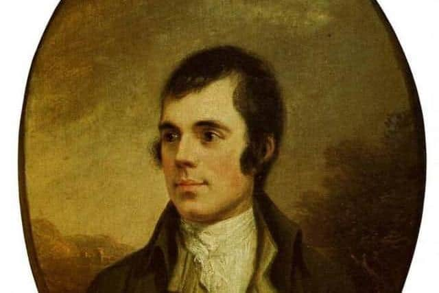 Scottish poet Robert Burns, author of Auld Lang Syne