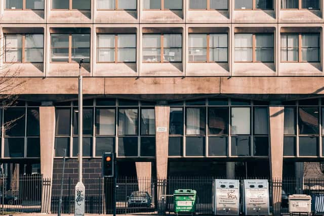 The Anderston Centre in Glasgow brought shops, houses and transport together in a bold new architectural expression. PIC:  Peter Halliday and Alan Stewart.