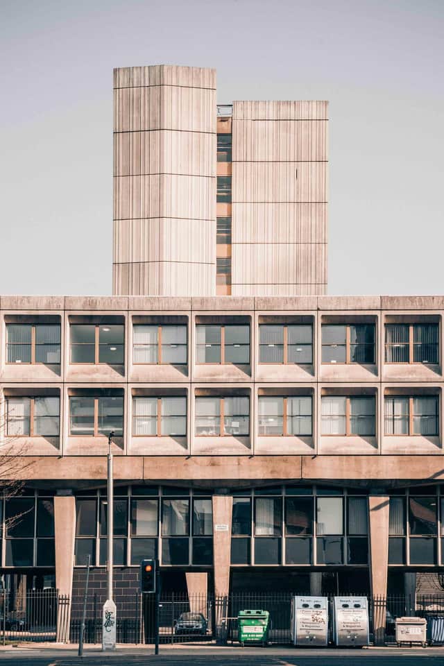 The Anderston Centre in Glasgow brought shops, houses and transport together in a bold new architectural expression. PIC:  Peter Halliday and Alan Stewart.
