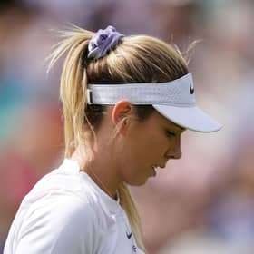 Katie Boulter's emotional Wimbledon adventure is over after a straight=sets defeat