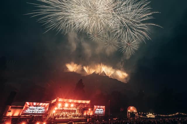 Edinburgh's end-of-festival fireworks were missing this year. Picture: Ryan Buchanan